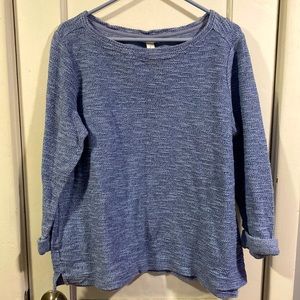 Croft & Barrow 3/4 length sweater